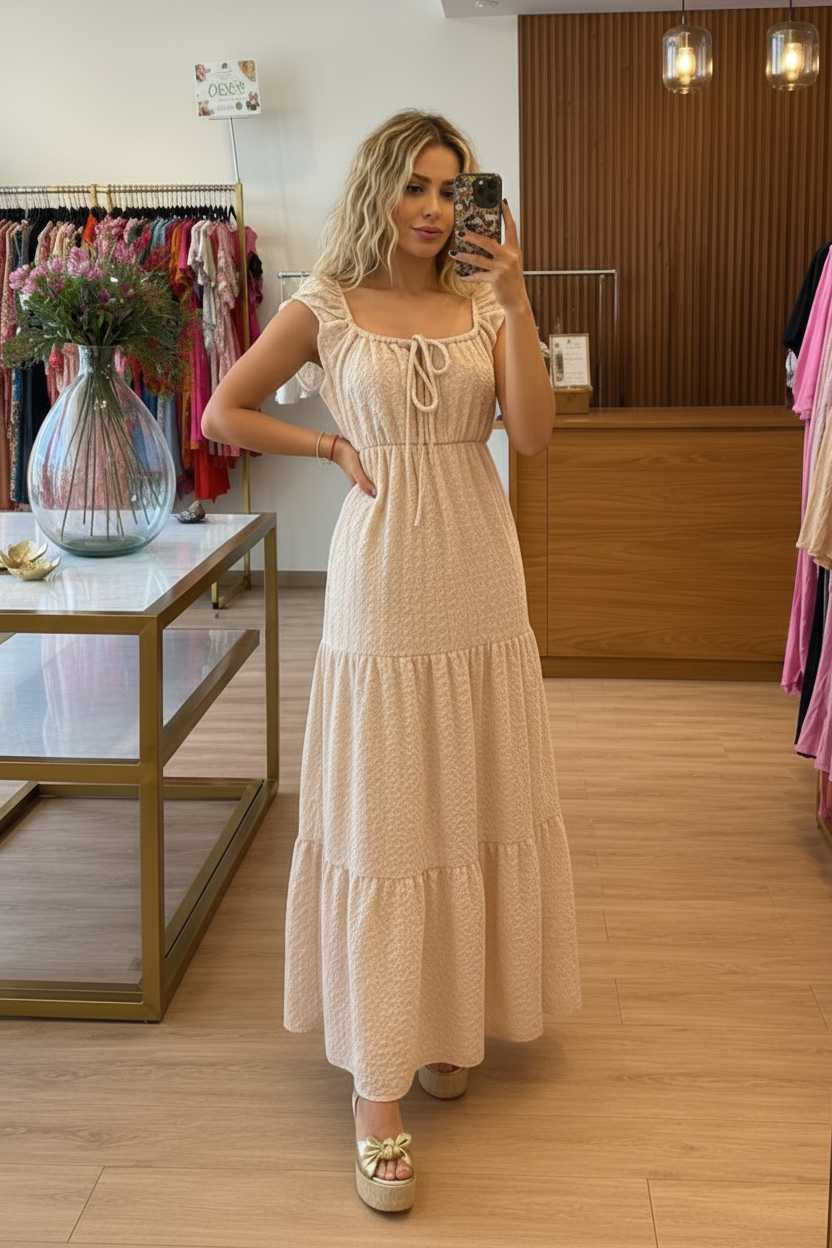 Maxi textura Gilli beige