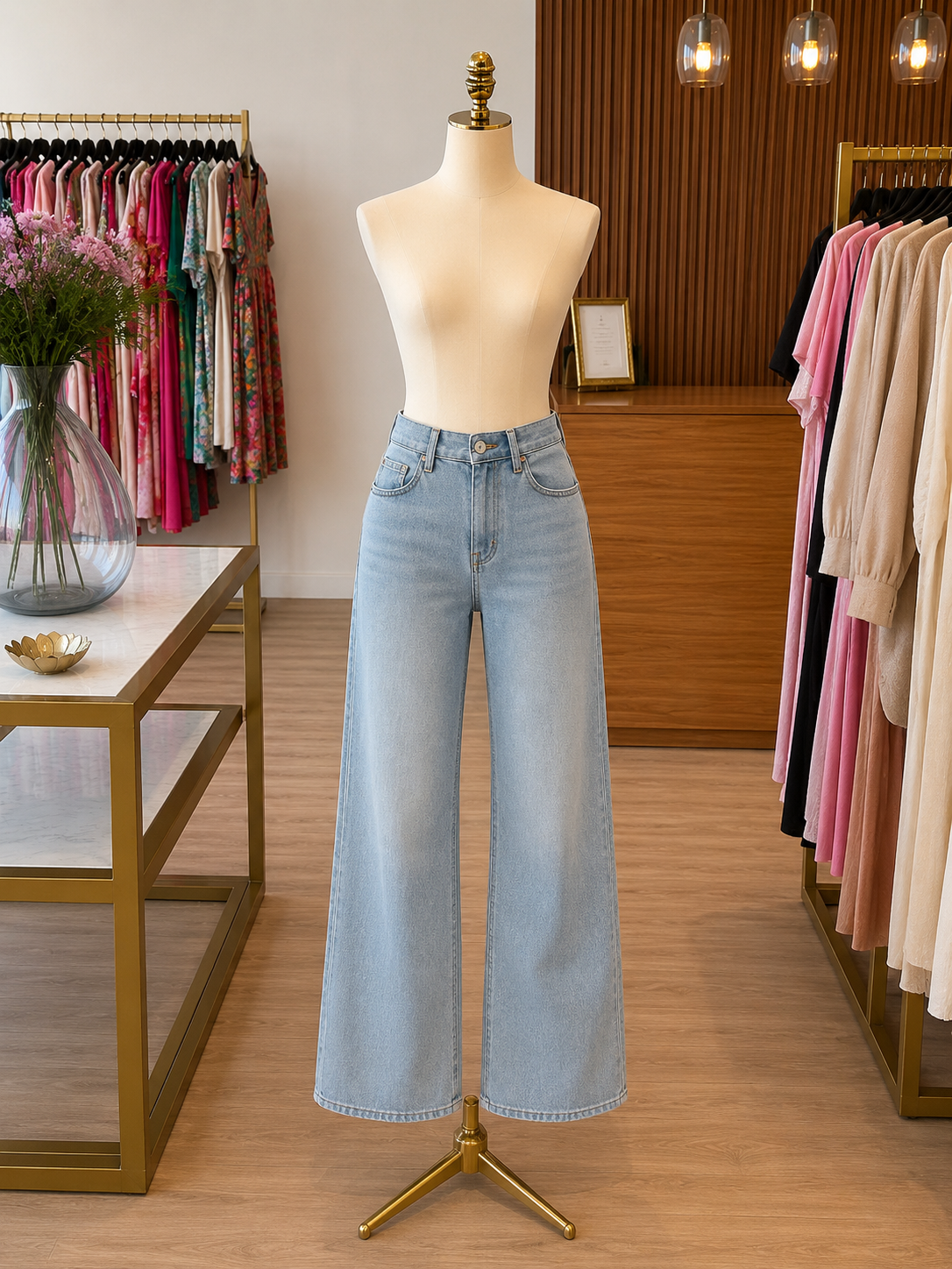 California Vintage wide leg medium