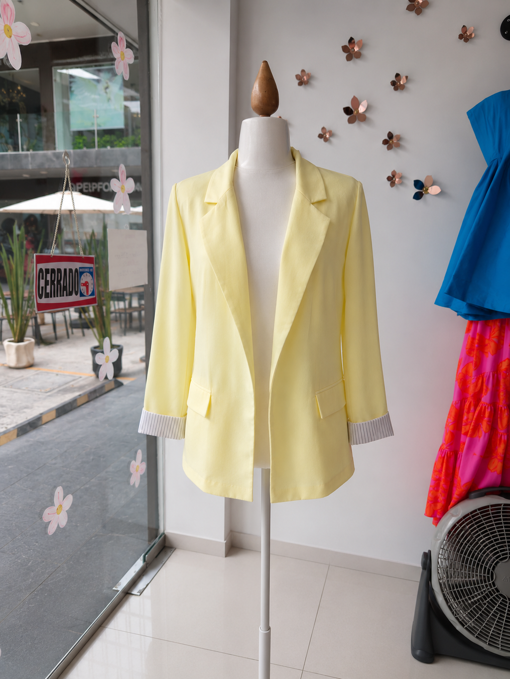 Blazers lino Love amarillo