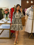 Batita SheS estampado negro