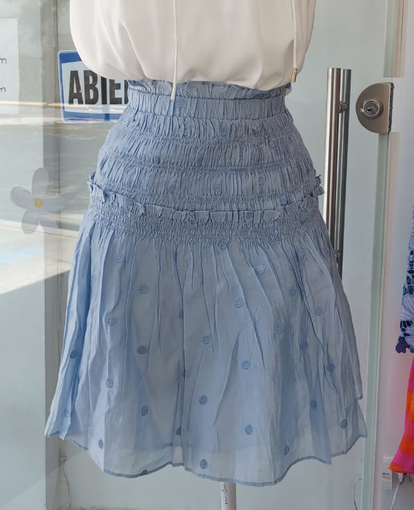 Falda Current azul