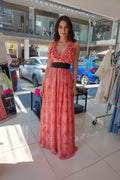 Maxi Clothing liston negro coral