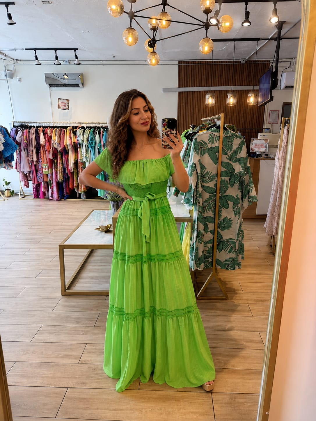 Maxi Clothing camp verde limón